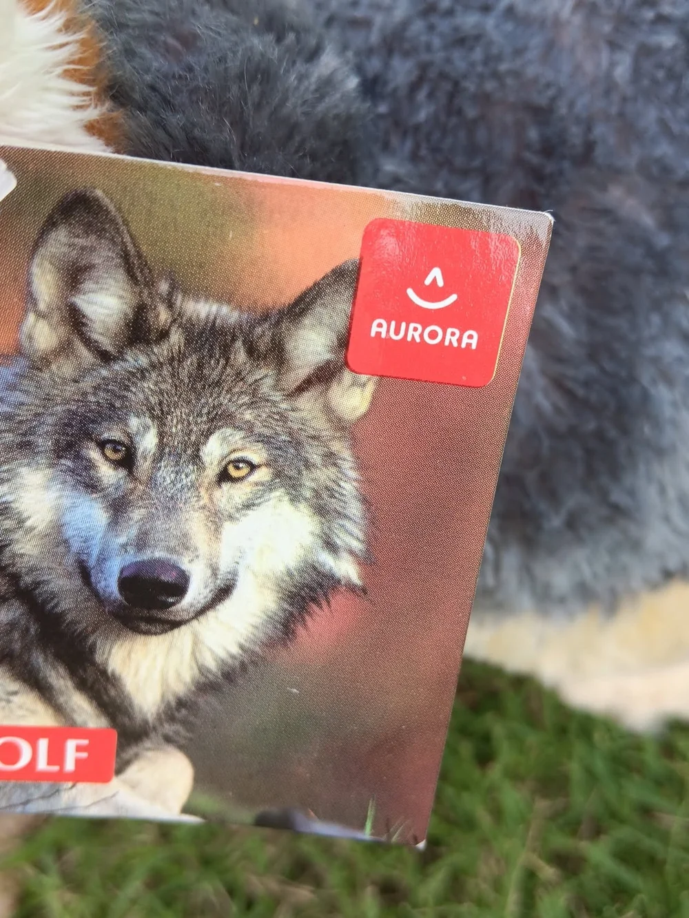 NWT! Aurora Plush Timber Wolves, Wolf